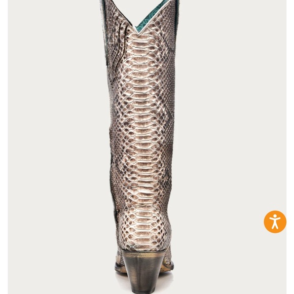 Genuine Snakeskin Leather Western Boots - Picture 5 of 6